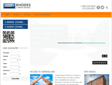 Tablet Screenshot of cbrhodes.com